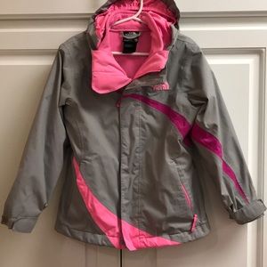 North Face Little Girl 3n1 Jacket. Size XXS.